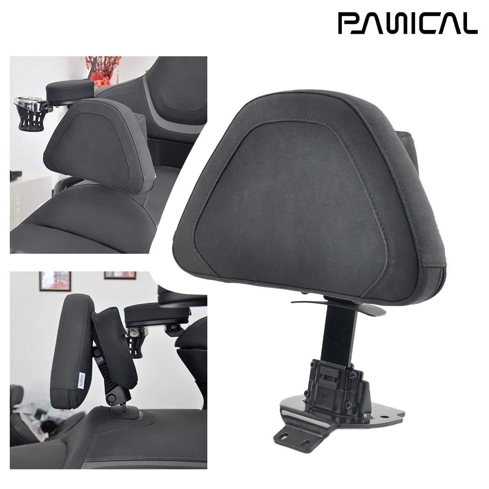 PANICAL Goldwing Backrest for Honda Goldwing GL1800 F6B 2018-2026 Motorcycle Driver Backrest Seat Back Seat Cushion Accessories