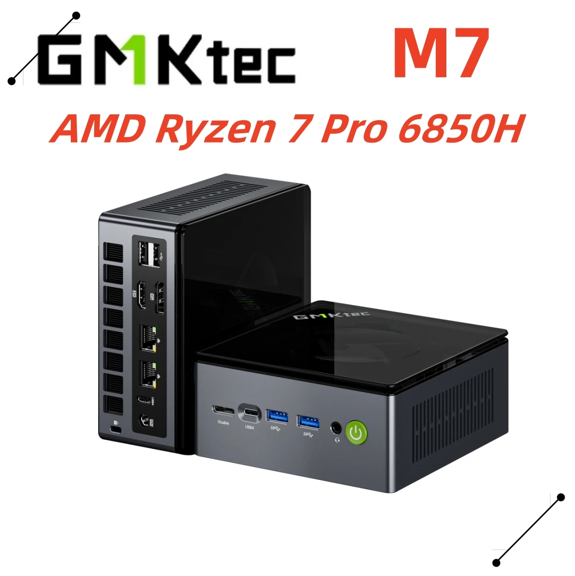 GMKtec M7 Mini PC mit AMD R7 Pro 6850H: Alles, was Sie wissen müssen