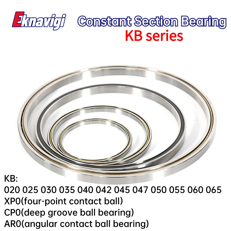 Rolamento Constante da Seção da Parede Fina Kb020 025 030 035 040 042 047 Xp0 Cp0 Ar0 7.938 mm 0.3125 Polegada 1pc