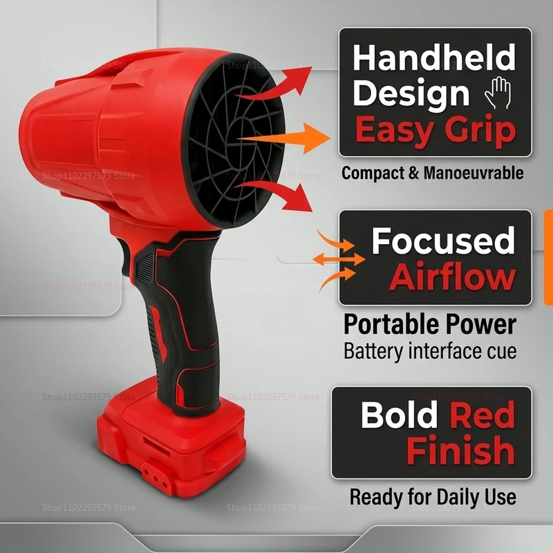 

Milwaukee 30000RPM Cordless Turbo Fan Handheld Brushless Air Dryer Blower 18V Rechargeable Dust Removal Tool for Home Workshop