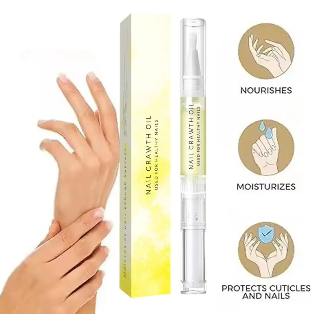 3ml Smells Nail Nutrition Oil Pen Nail Treatment Cuticle Revitalizer Oil Prevent Agnail Nail Polish Nourish Skin