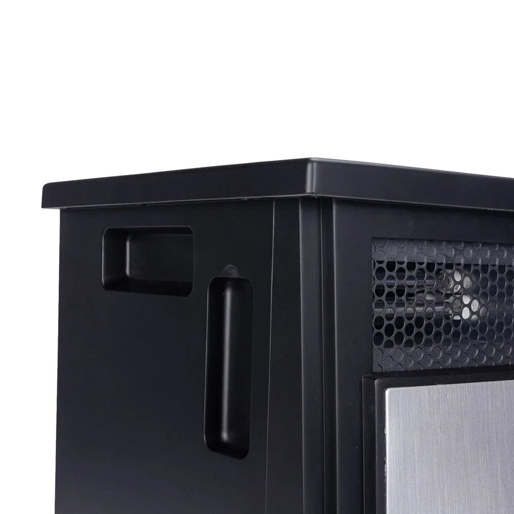 1500W Electric Infrared Space Heater Indoor with Timer Remote Control LED Display Thermostat Safety Features Portable Design