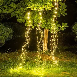 200LED 10Branch fairy String Lights Christmas Decoration Outdoor Waterfall Lights Indoor Curtain LED Lamp decor