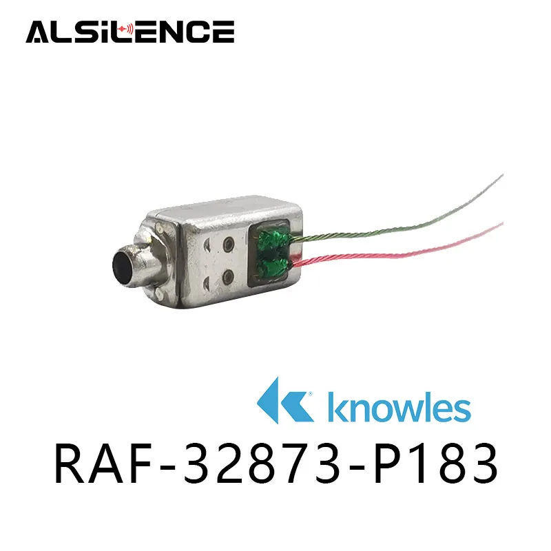 1pcs RAF-32873-P183 Knowles IEM Balanced Armature Driver Receiver Speaker Full Range Frequency Equipped with soldering wire