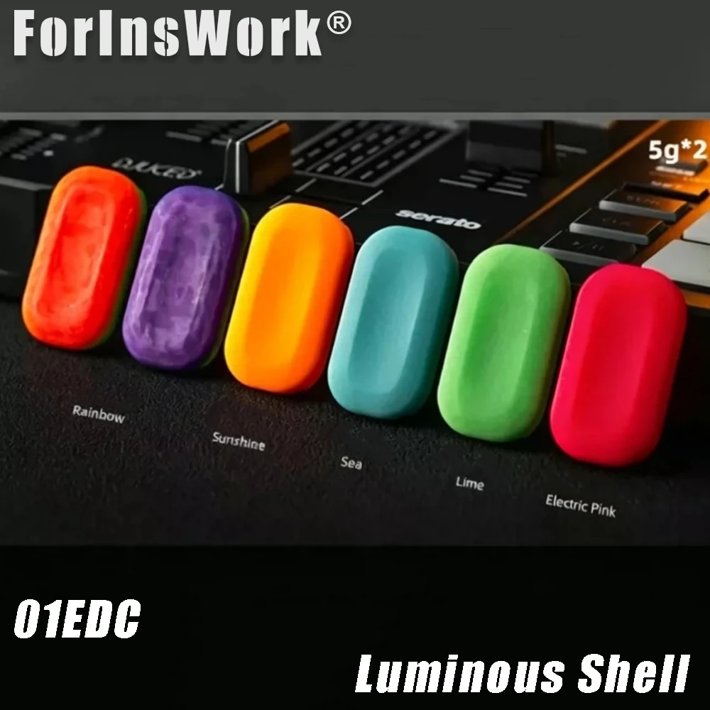 01EDC Glow-in-the-dark Shell AY Housing Limited Edition Shell For Direct-Push Mechanical Card Fidget Toy