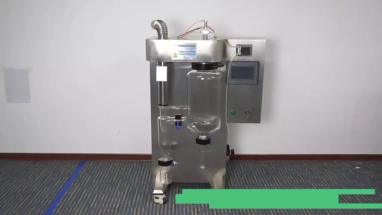 2L Lab Mini Spray Dryer Liquid Drying Machine for Thermosensitive Material 220V