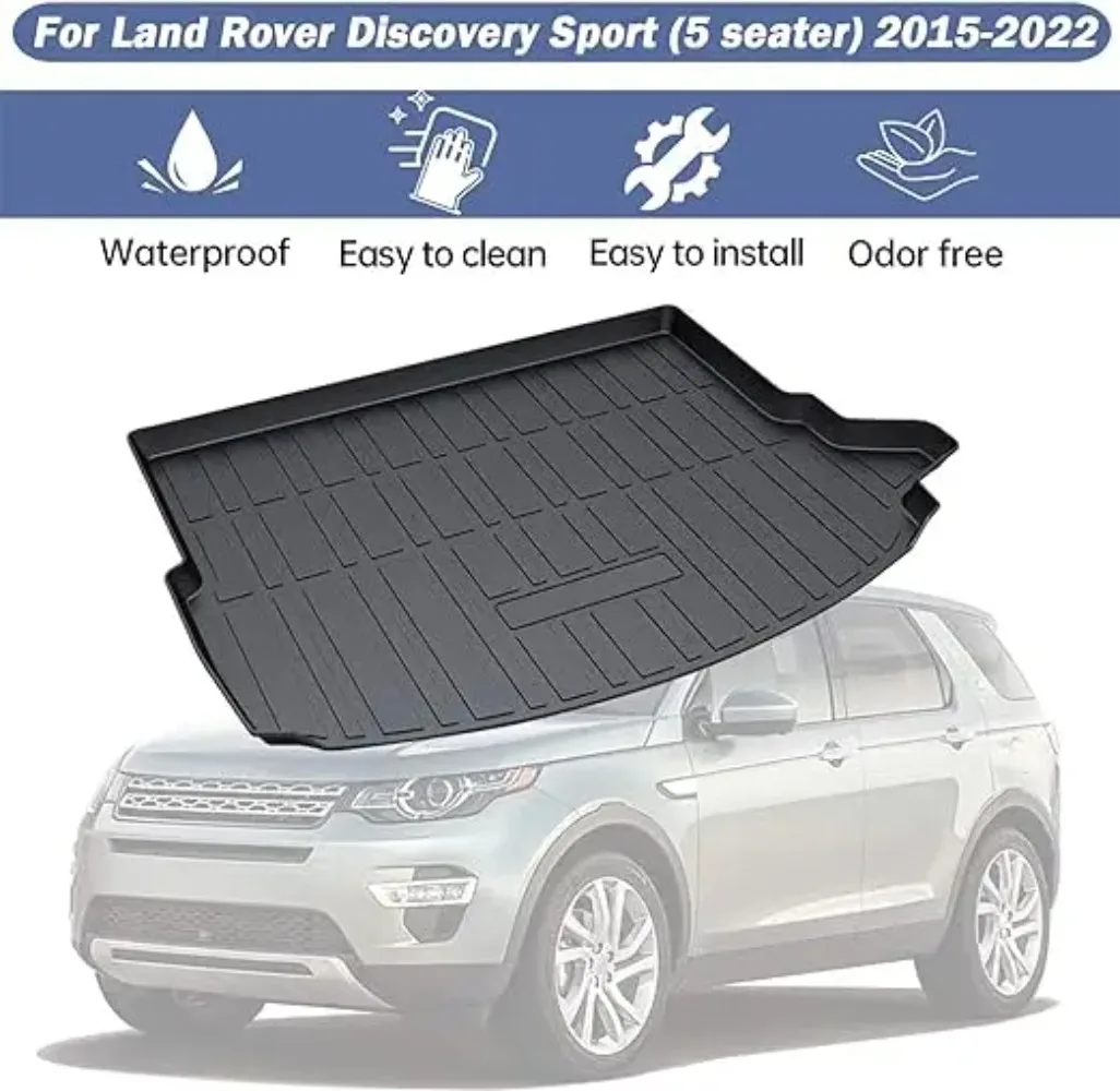 

Car Accessory Rear Cargo Liner Trunk Tray Floor Mat All Weather Waterproof Snowproof for Mercedes-Benz GLE 2016-2019