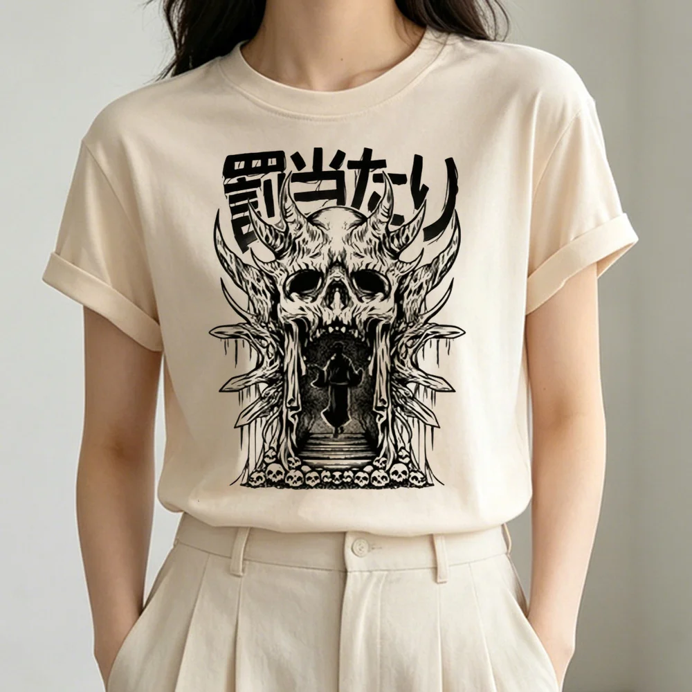 Jujutsu Kaisen T-Shirt Shoujo koreanische Mode Party 2000er Sommer T-Shirt Ästhetik Grunge Retro Emo Kawaii – Detail 7