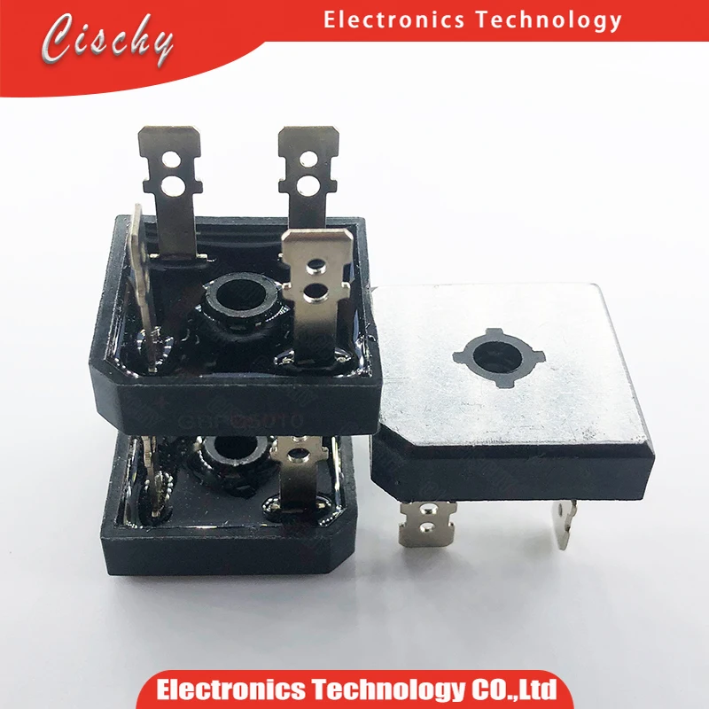 2pcs GBPC5010 Bridge Rectifiers 1000V 50A Bridge Rectifier Built-in heat sink c5010 IGBT module