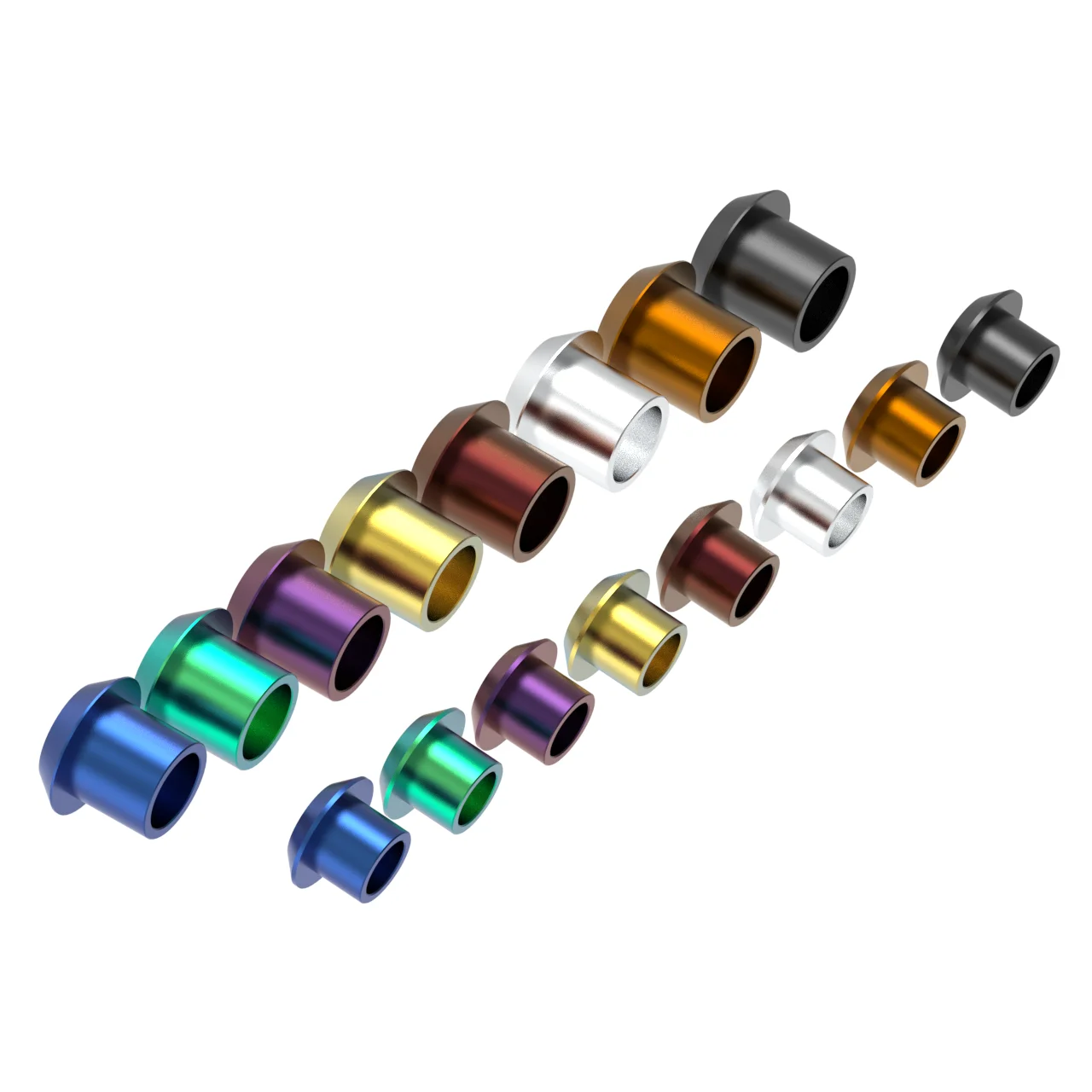 3x5mm/4x7mm aluminium waterkoeling pijphuls - lekvrije connector voor methanol/elektrische RC boten (siliconen slangadapter)
