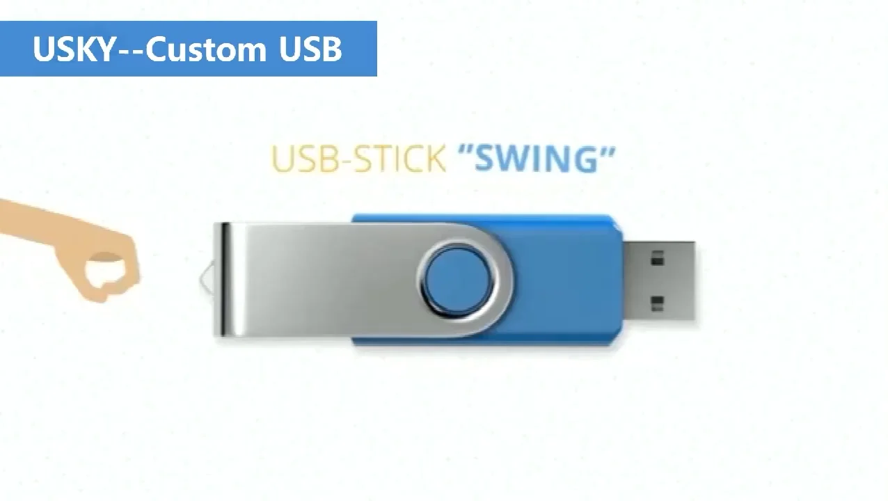 

YUQI wholesale promo swivel 4gb usb promo 4gb wholesale plastic swivel usb stick