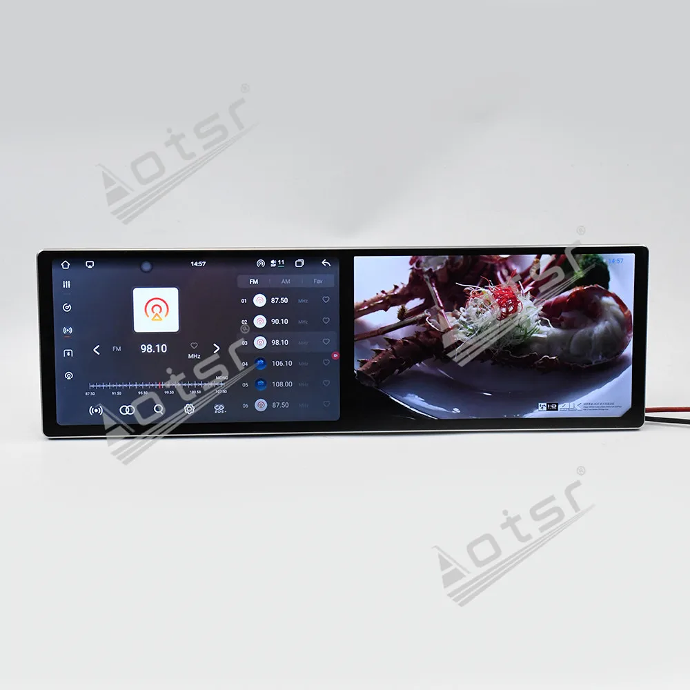 

Беспроводной автомобильный радиоприемник Carplay с двумя экранами 10,1 дюйма для Mazda CX-5 CX-8 2016-2021, автомобильный мультимедийный видеоплеер, GPS-навигационный блок 4G