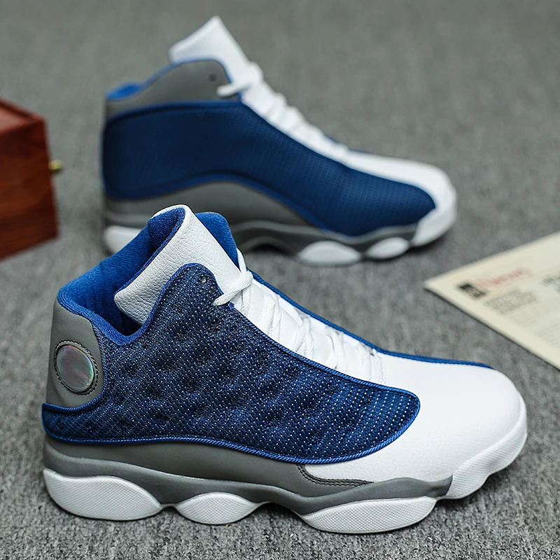 Outdoor Court Basketball Shoes Non Slip Rubber Sole Wear Resistant High Top Design Breathable Comfort Daily Training Athletic view 5