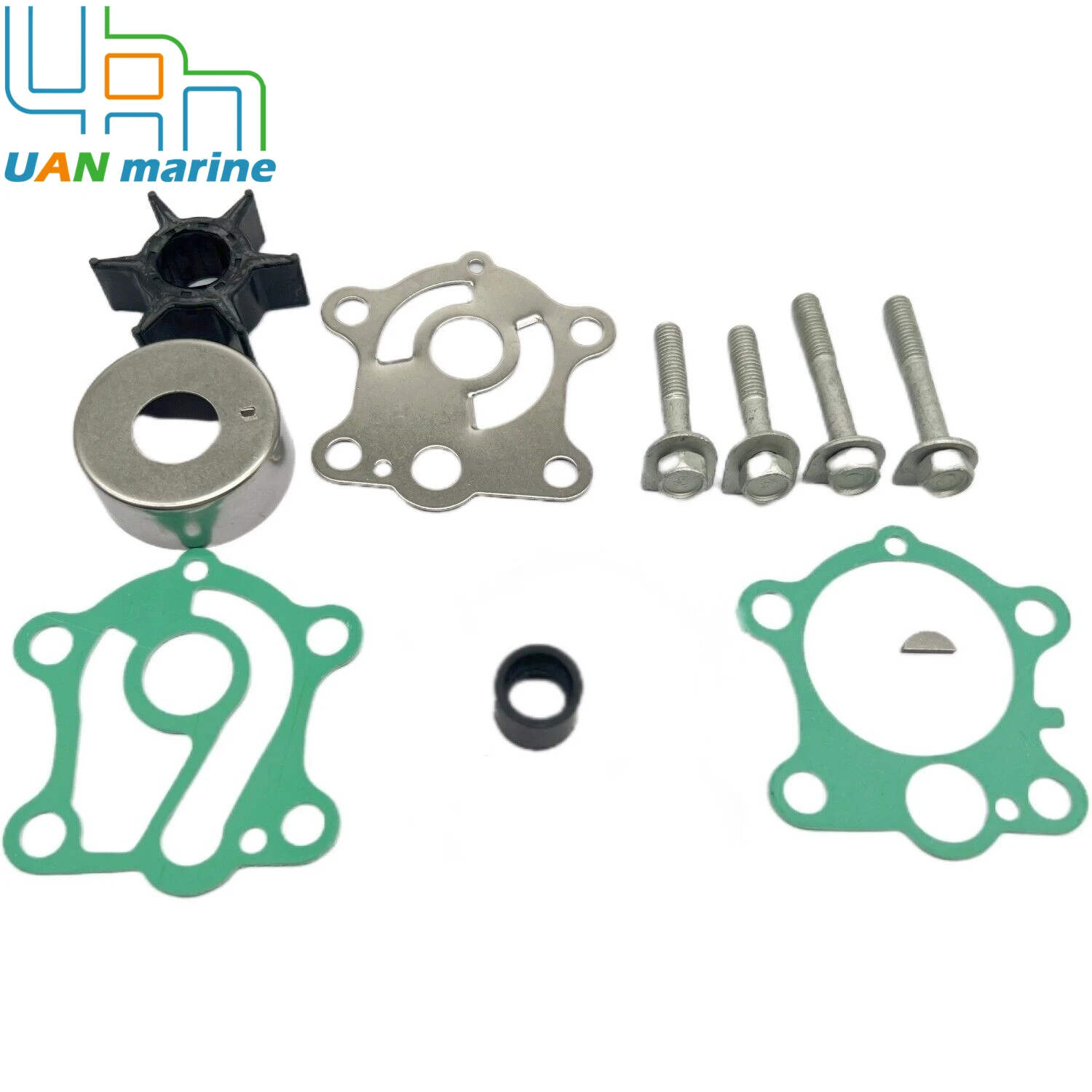 663-W0078 مجموعة إصلاح مضخة المكره المياه مع السكن لياماها 2-السكتة الدماغية 55HP C55 CV55 الخارجية 663-W0078-01 663-W0078-A0 #3