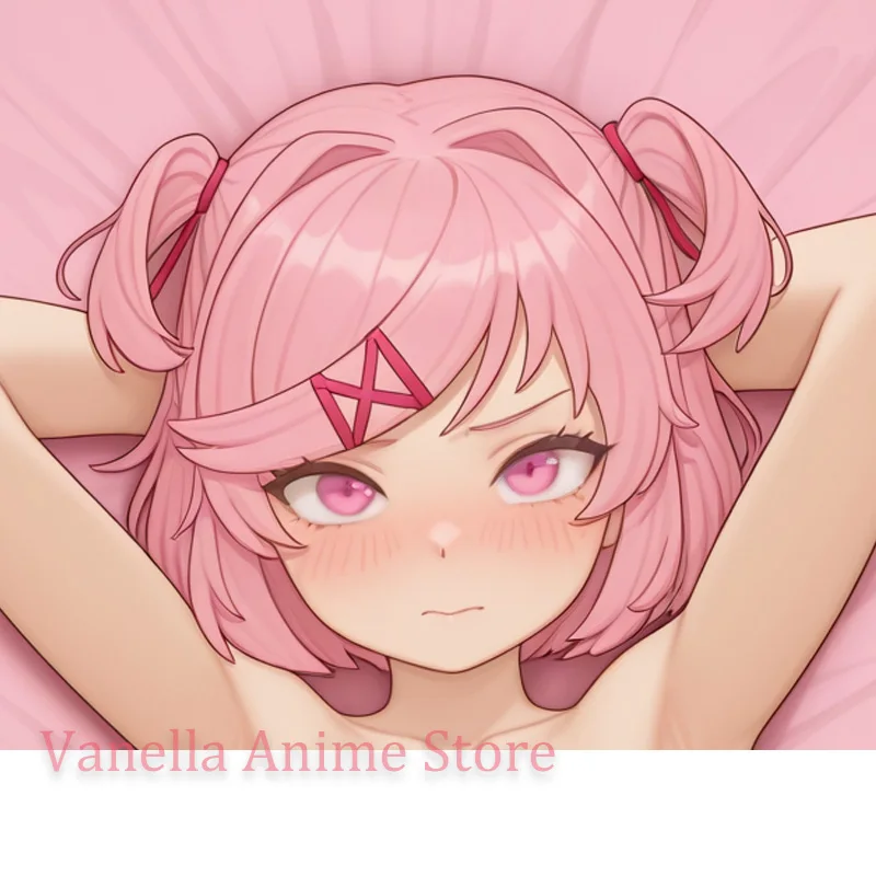 Dakimakura Anime Natsuki Double-sided Print Body Pillow Cover Life-size Pillowcase Gifts