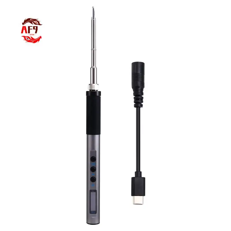 

AF90-65W CNC Metal Body Temperature Adjustable Solder Welding Station Fast Heating Portable Soldering Iron