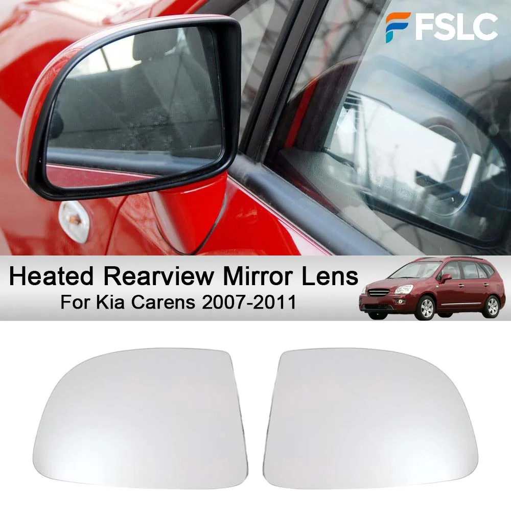 

Car Rearview Accessories Heated Rearview Mirror Lens For Kia Carens 2007-2011 Mirrored Glass Cars Accessories Upgrade