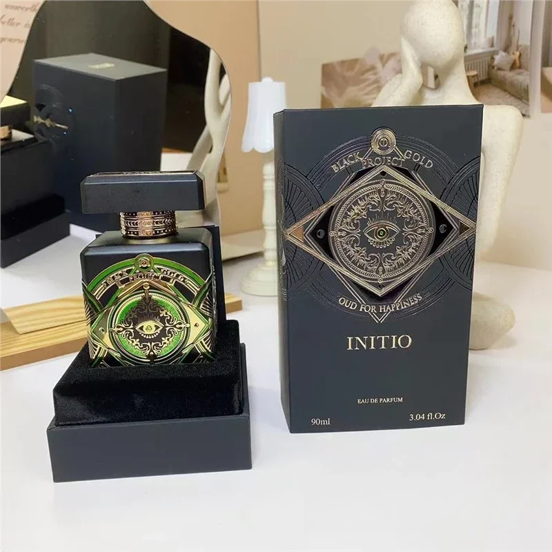 عطر Initio المتخصص للجنسين 90 مل، رائحة وودي شرقية طويلة الأمد مع عود الفانيليا المسك والوردي لرائحة يومية أنيقة