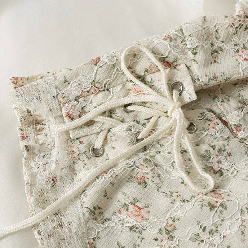 بلوزات نسائية أنيقة بمزاج كامل وأكمام مضيئة مقصوصة ورائعة تناسب كل مباراة للفتيات بياقة مربعة كلاسيكية هاراجوكو شيك