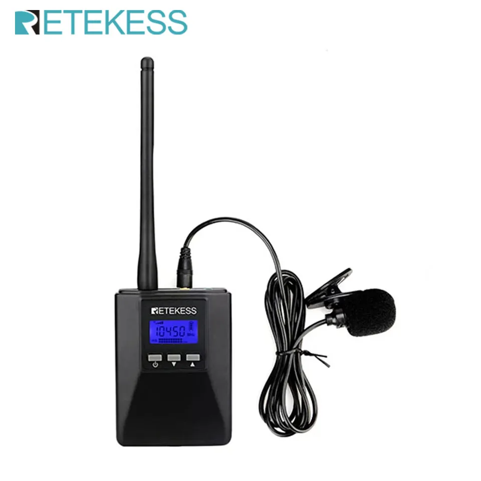 Retekess TR506 FM Transmitter Portable For Tour Guiding Church Translation Meeting Training Guide System