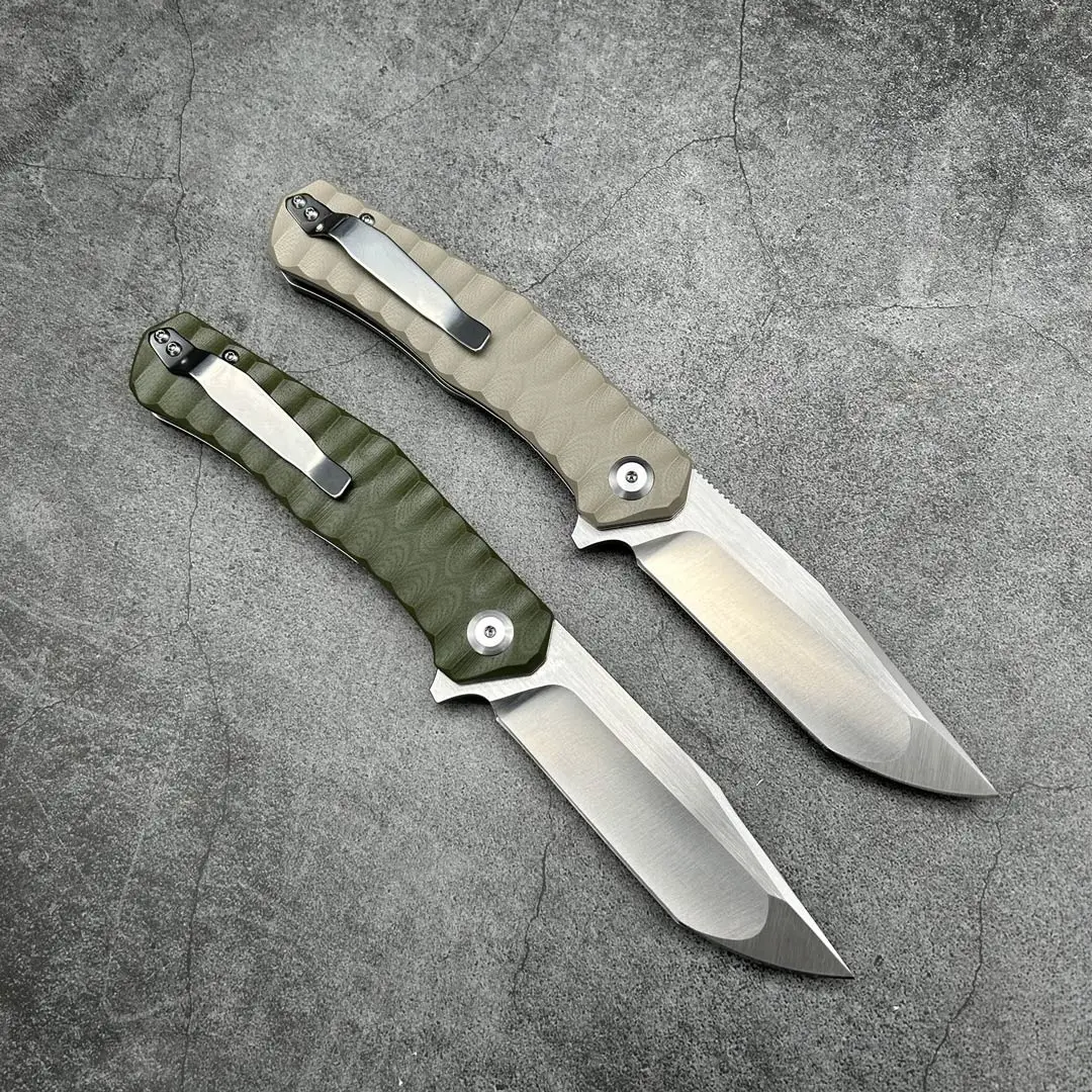 Outdoor folding knife Jungle 9C18MOV Steel Camping Hunting Tactical gear survival durability self defense Pocket EDC Tool knife