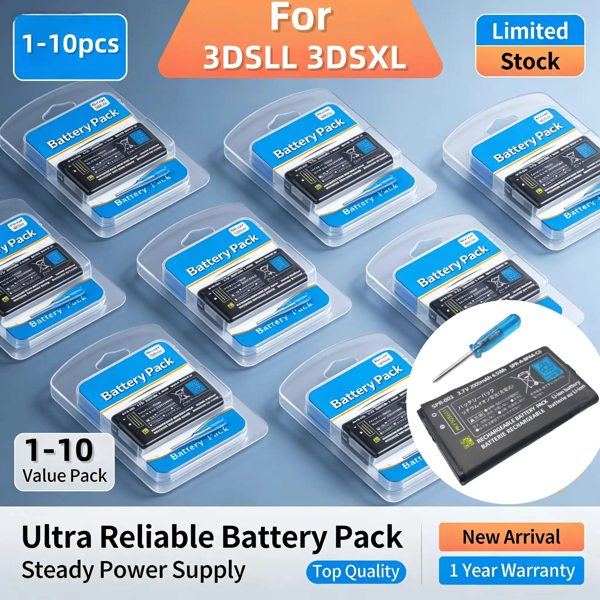 New SPR-003 2000Mah…