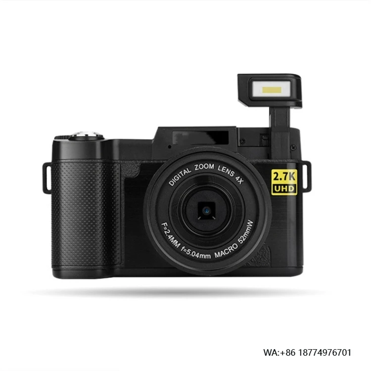 

Лидер продаж 2022 года, зеркальная камера HD DV с разрешением 1,3 мегапикселя, 2,4-дюймовый ЖК-дисплей с полной записью 720P, цифровые зеркальные камеры