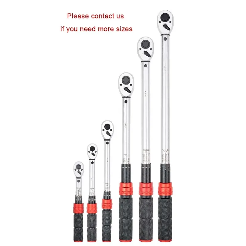 1/2 inch Driver Ratchet Dual-purpose Torque Tool for Repair Auto Motorcycle Tool 40-220 nm 29.5 ft. lb-162.4ft.lb Torque Wrench