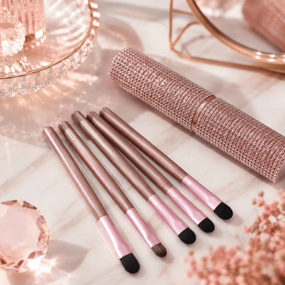 Beauty Hair Makeup - Set di pennelli per ombretto con
