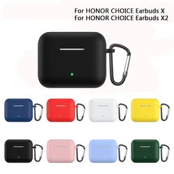 Protective Cases For Honor Choice Earbuds X2 Soft Silicone Protective Cover For Honor Earbuds X Charging Box Bags