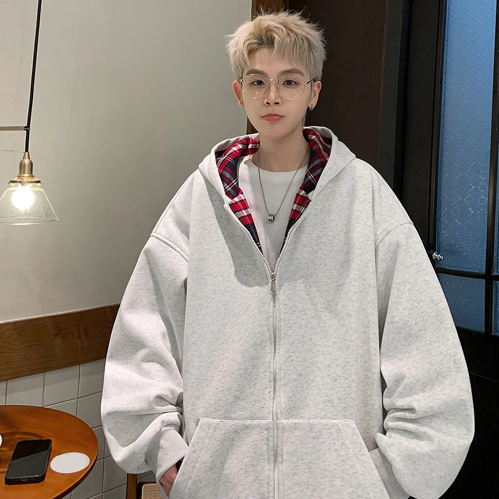 

Свитер для пар в стиле аниме M XL, мужской наряд, классический стиль, повседневная одежда, офисный наряд с капюшоном и вырезом, полиэфирная ткань