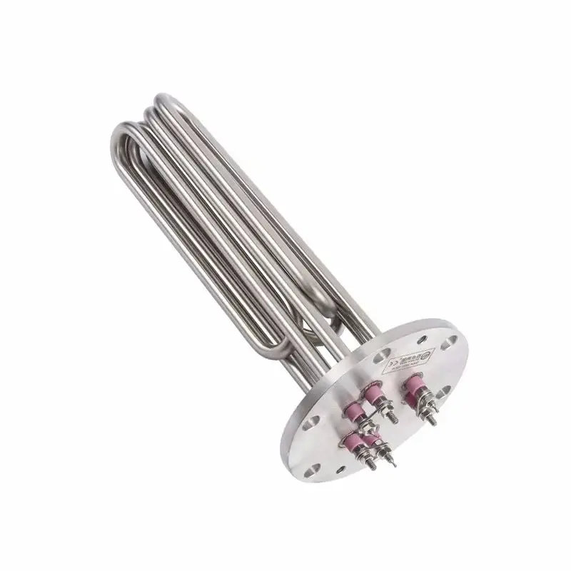 140mm SUS flange 12KW/18KW/24KW Heating Element for Steamer Boiler,5-1/2\
