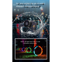 M05K For Runcam Racer Nano 4 FPV Camera 1200TVL Waterproof LED Lighting Track Mode Drone Camera For Racing Drone Quadcopter