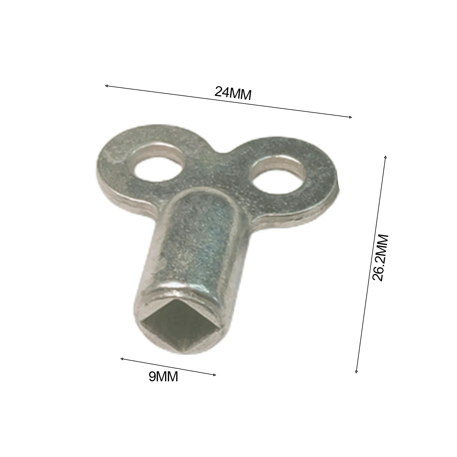 Llave de válvula de radiador, llave de grifo de agua, llave de purga de plomería, herramienta de calefacción Central de ventilación de aire, llave