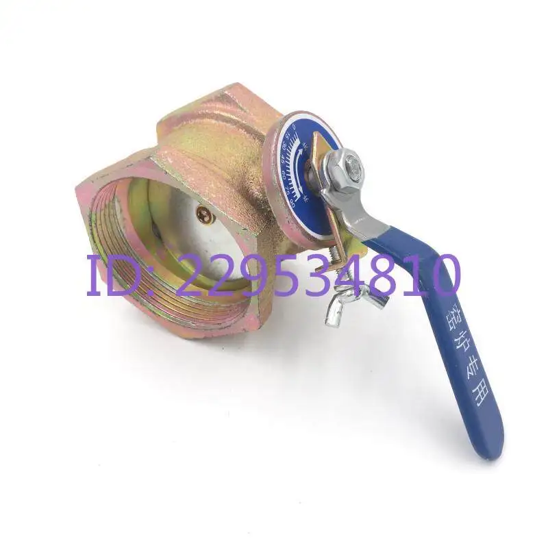 With scale/iron plated wire buckle air valve Kiln special valve wire buckle butterfly valve thread