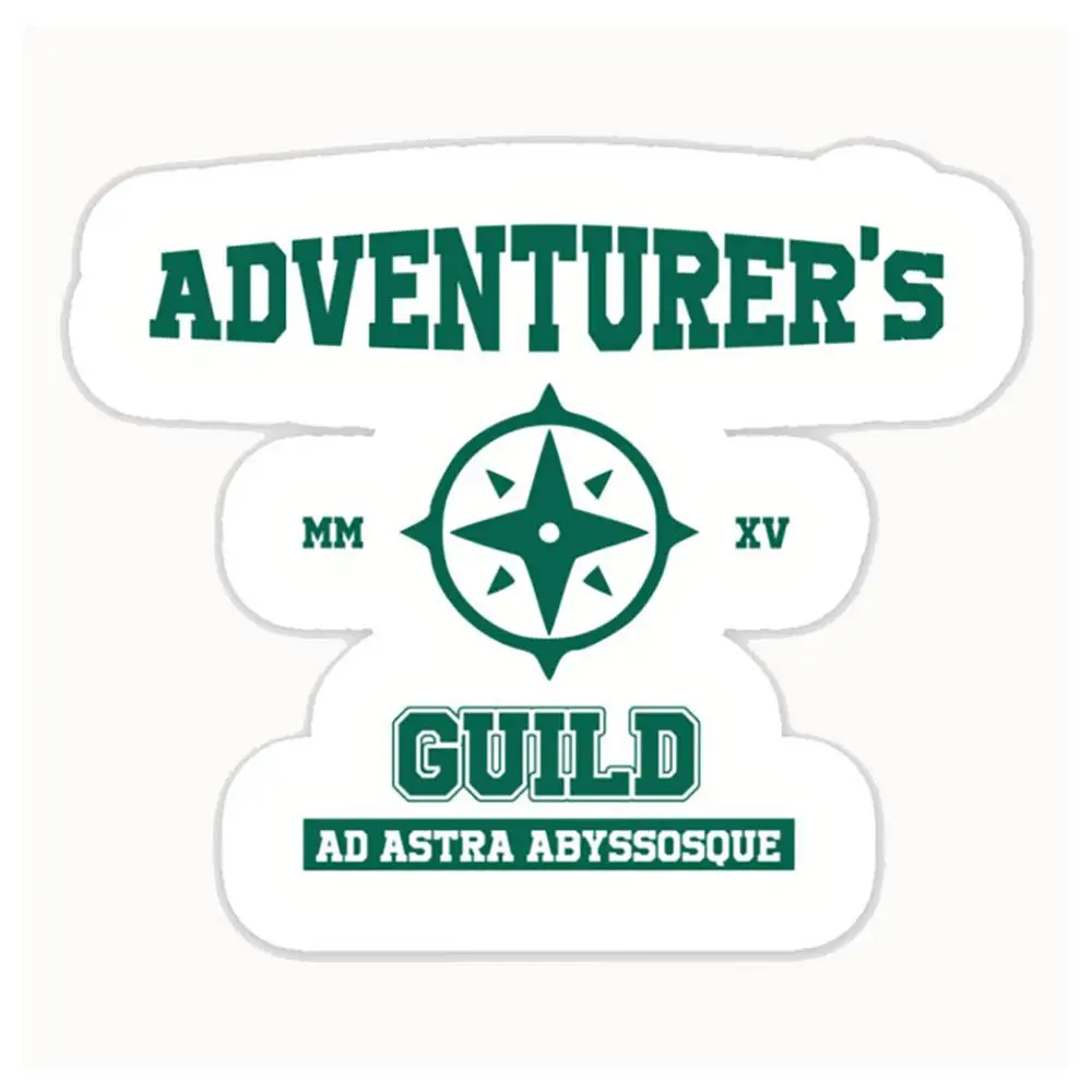 Genshin Impact Adventurer's Guild Waterproof Stickers For Decorating Car Windows Motorcycles And Computers.