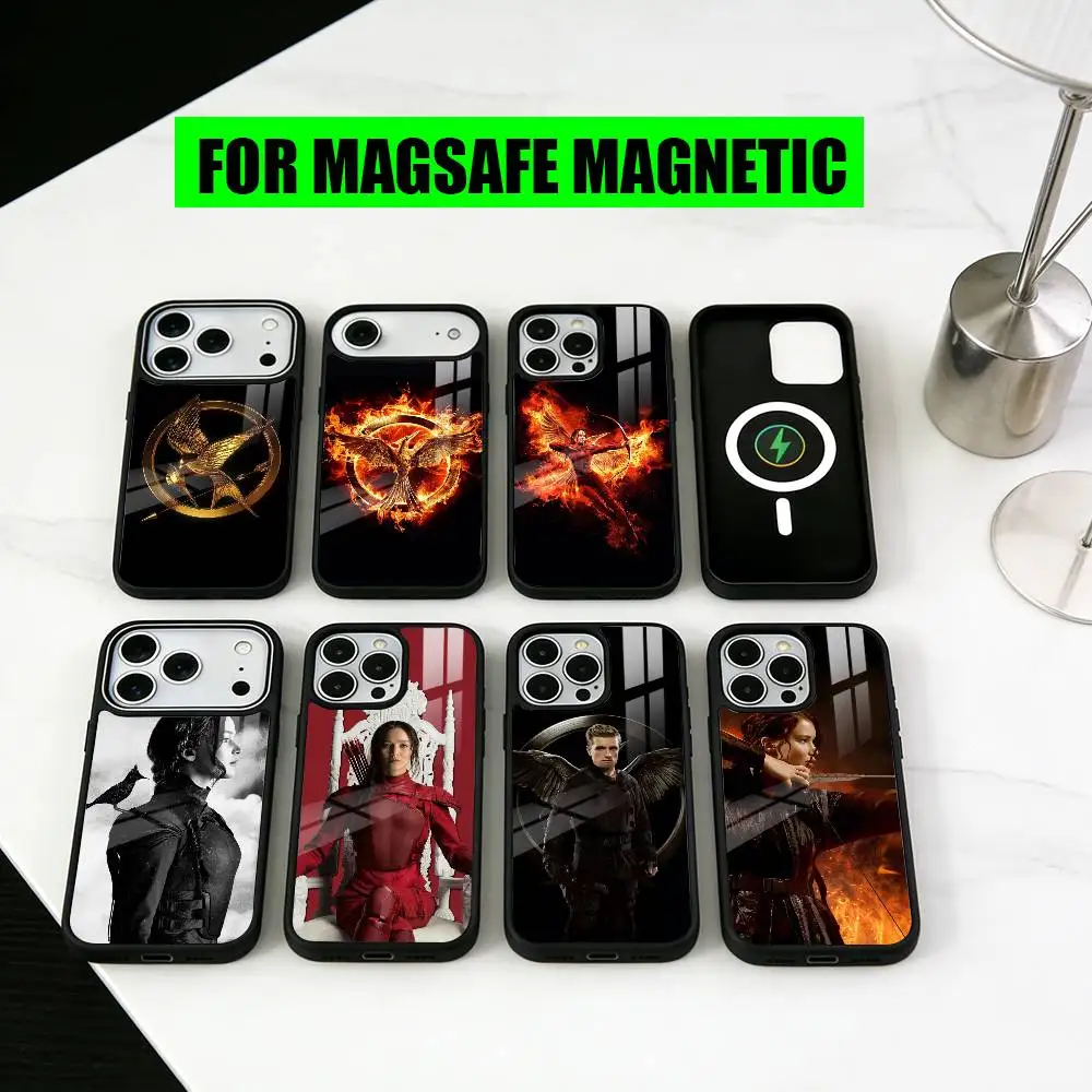 

Stimulate H-Hunger Games Phone Case For iPhone17,16,15,14,13,12,11 Plus,Pro Magnetic with Magsafe Wireless Charging
