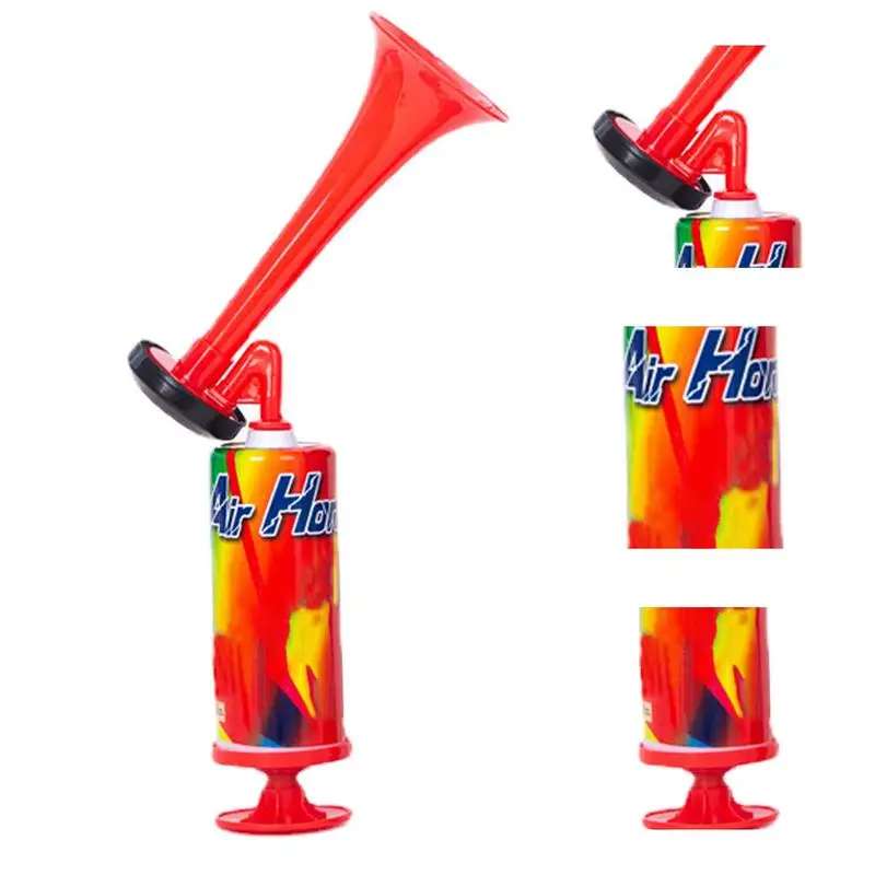 Football Stadium Horn Handheld Soccer Sports Game Air Horn Loud Voice Fans Cheerleading Cheering Horns With Gas Pump