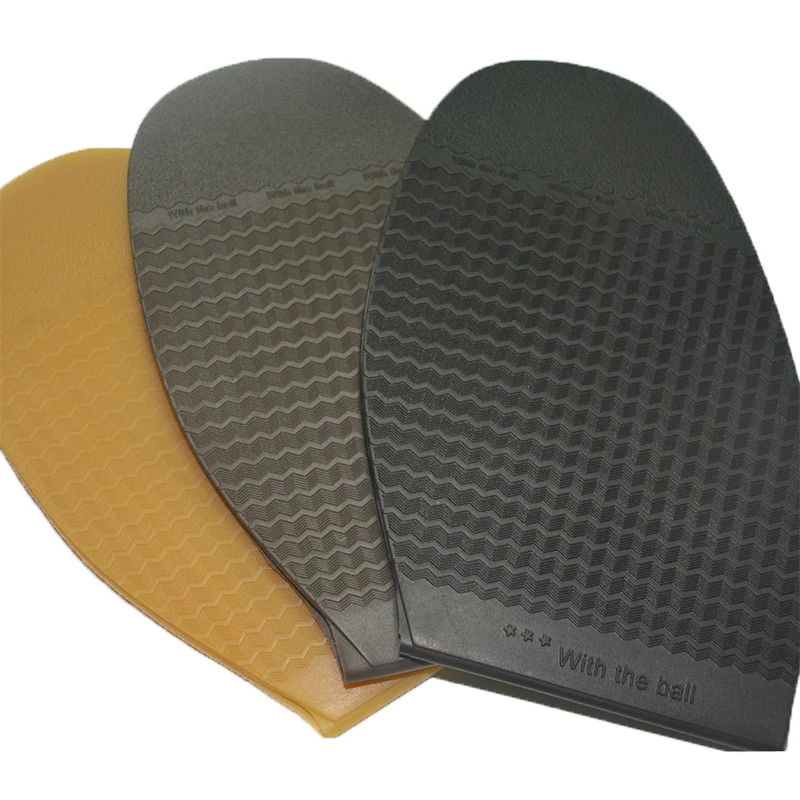 Anti-slip Wear Resistant Rubber Shoes Sole for Men Women Outsoles Repair Shoe Protector Front Feet Replacement Forefoot Pads