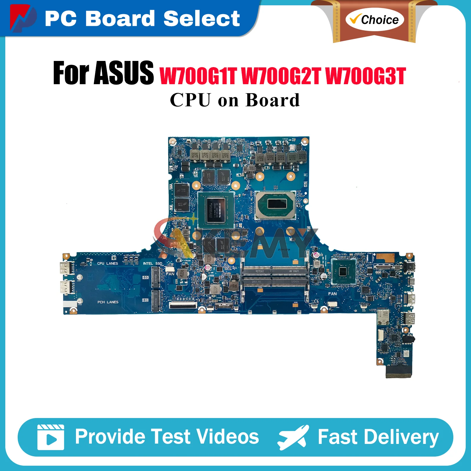 

W700G3T Материнская плата для ноутбука ASUS ProArt W700G2T W700G1T W700G3T W700G Материнская плата для ноутбука с процессором tests ОК быстрая доставка stk