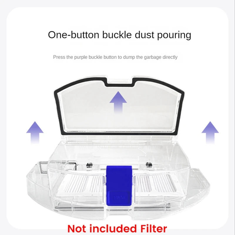 صندوق غبار للمكانس الكهربائية الروبوت Narwal J3 ، صندوق القمامة ، ملحقات التنظيف المنزلية ، قطع الغيار البديلة