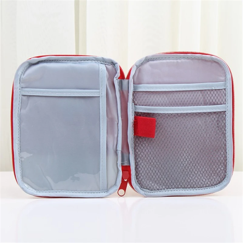 Imagem -04 - Kit de Primeiros Socorros Portátil Bolsa de Medicina Esportes ao ar Livre Acampamento Carro Bolsa Médico para Comprimidos de Emergência Adesivo Bandagem Armazenamento 1pc