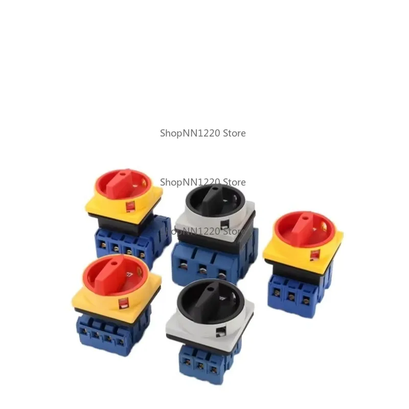 Customized Small Power Rotary Switch LW26-100A/2P Cam Rotary Switch with Plastic Material Universal Position Switch