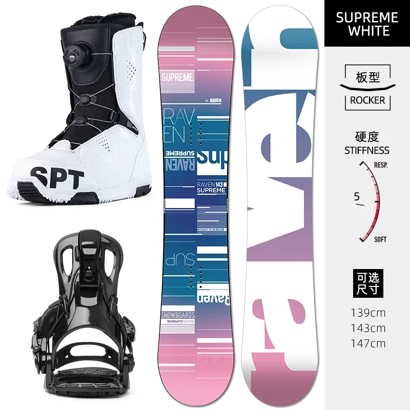 

Snowboard Snowboard All-around Powder Snow All Region Wild Snowboard Men's Collection 2324 New