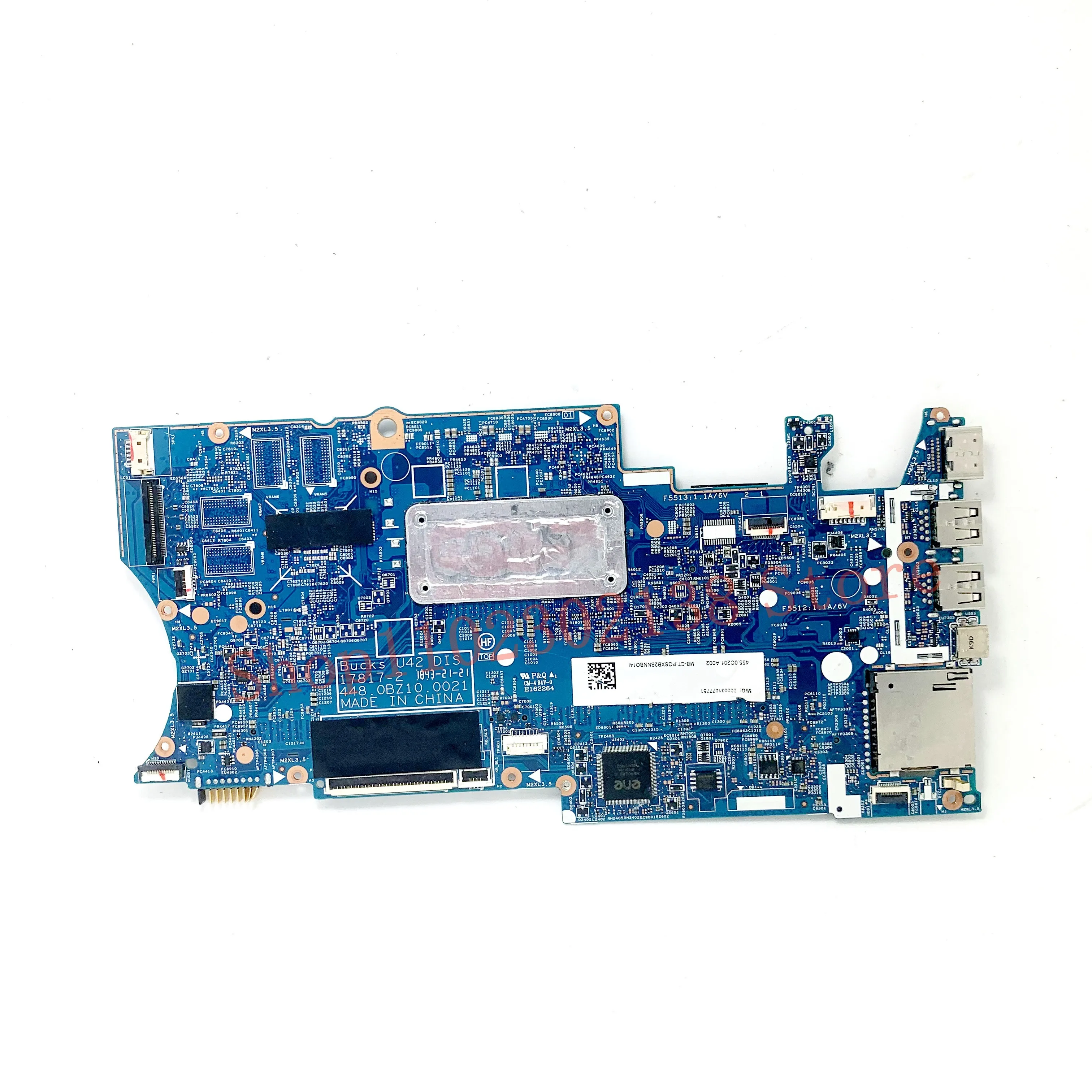 448.0BZ10.0021 With SR3LA i5-8250U CPU Mainboard For HP X360 14M-BA 14-BA Laptop Motherboard 17817-2 DDR4 100% Full Working Well