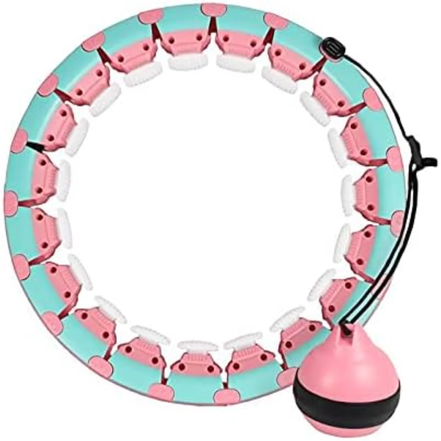 

Fitness Weighted Smart for Adults Weight Loss, Adjustable for Adults and , 20 Sections Detachable Fitness Smart with Adjustab