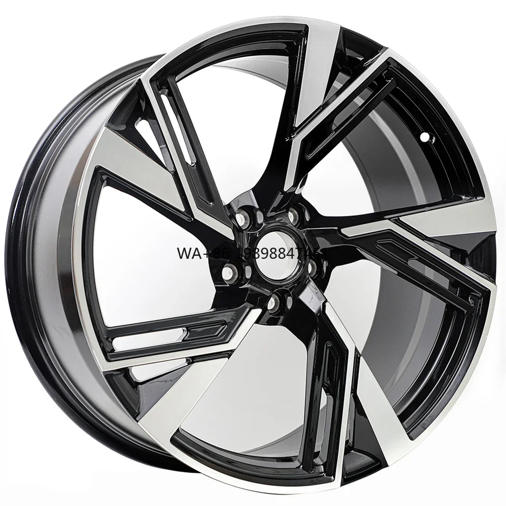 

19 RS6 STYLE RIMS BLACK MACHINED WHEELS