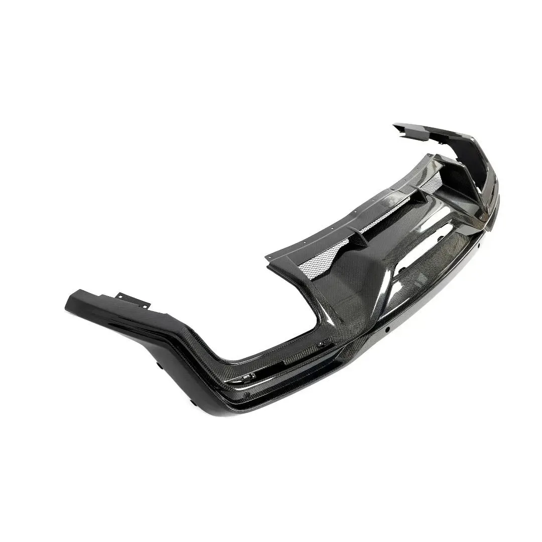 

High Quality Car Rear Bumper Suitable for 2024 Ford Mustang Dark Horse Replacement Carbon Fiber Rear Diffuser