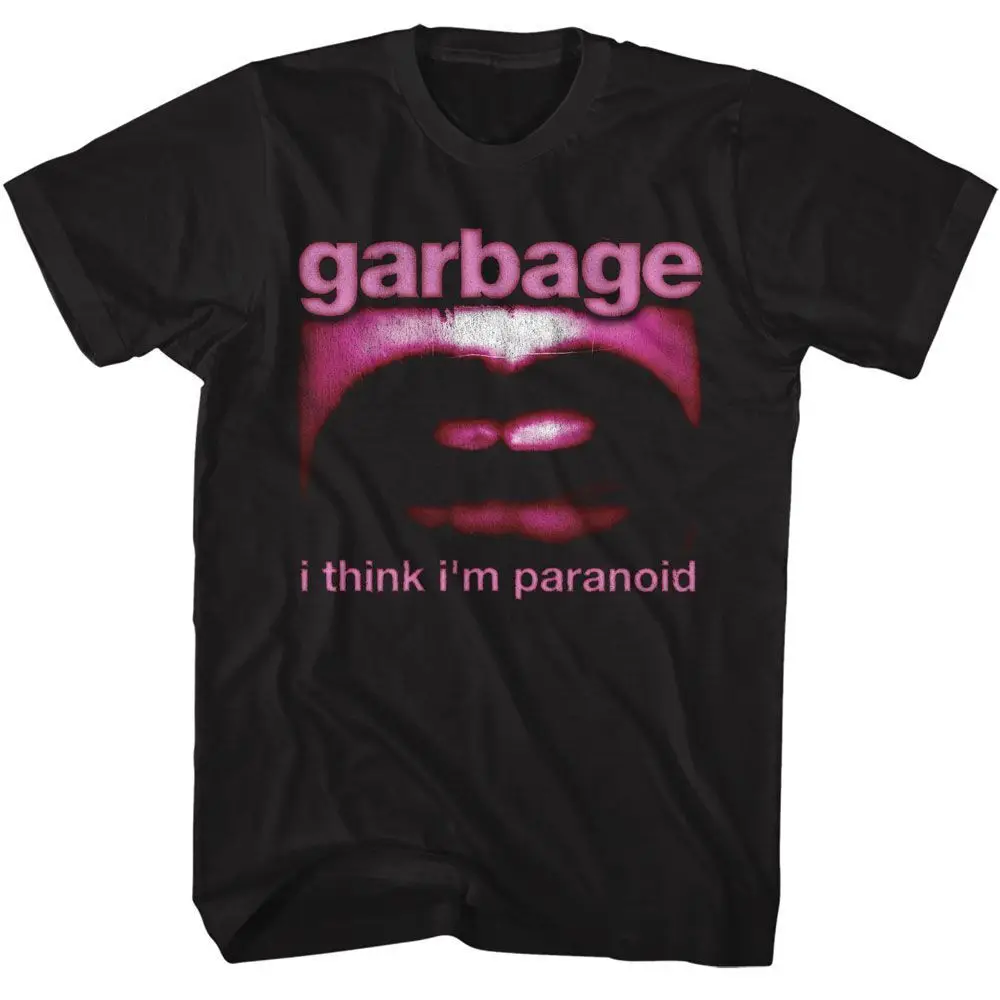 Garbage Paranoid Mouth Music T Shirt