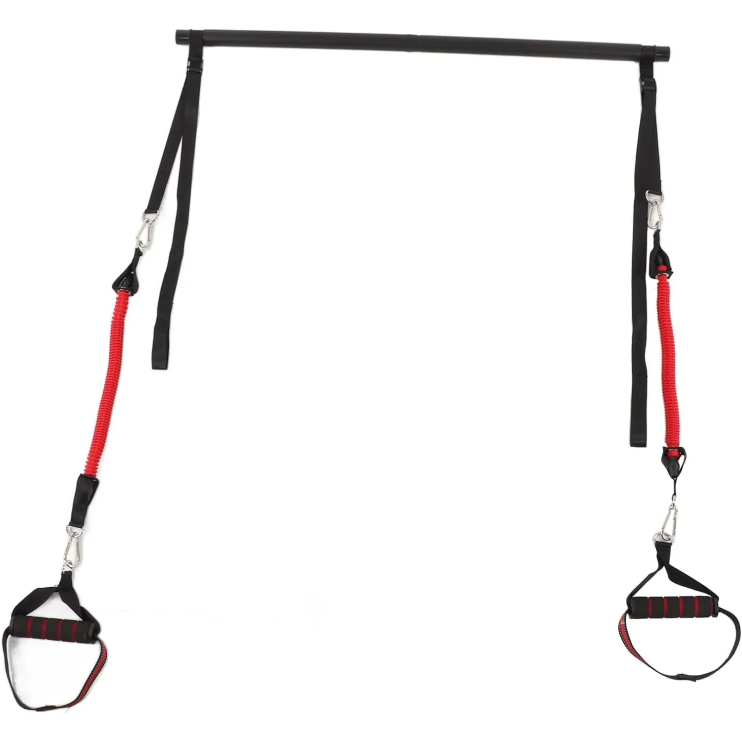 

with Resistance Bands, Middle Design Multifunctional Yoga , Non Slip Adjustable Straps Yoga Exercise , for Training